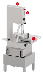 Пила для резки мяса Apach ASWX155A 3ф