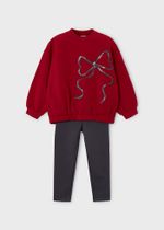 толстовка с леггинсами