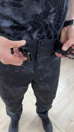 Тактический костюм Штурм весна лето / черный питон /