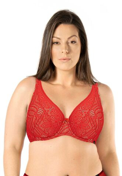 Бюстгальтер-бралетт Desire (Размер: 70J) (Цвет: красный)