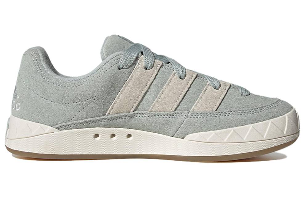 Adidas originals Adimatic non-slip wear-resistant low-top sneakers for men and women the same gray-green