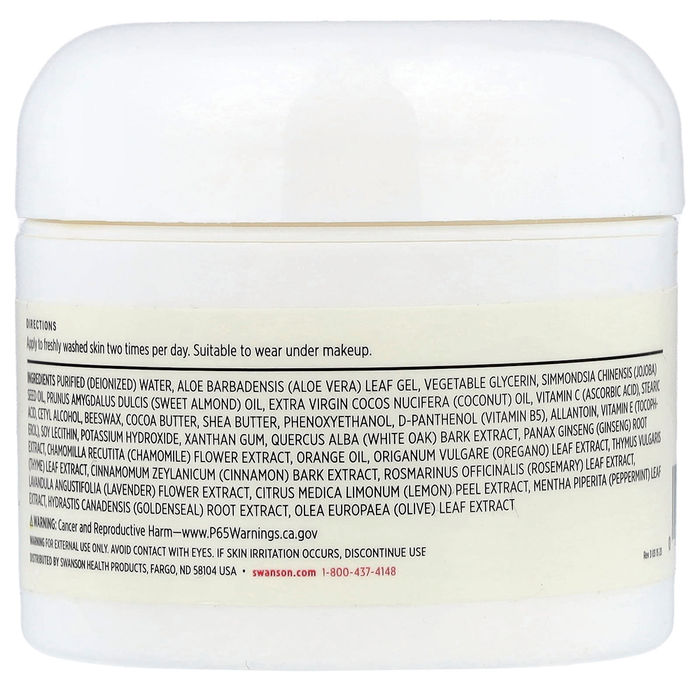 Swanson, Крем с витамином C, 59 мл (2 жидк. унц.)