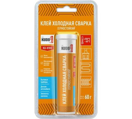Клей "холодная сварка" термостойкий KU-H103