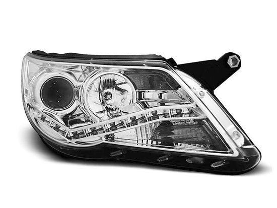 Передние фары VW Tiguan daylight chrome