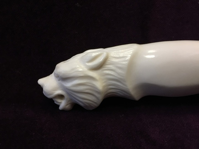 Волк, листорез, из кости