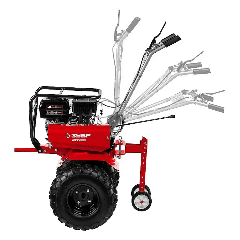 Мотоблок бензиновый ЗУБР МТУ-350 усиленный