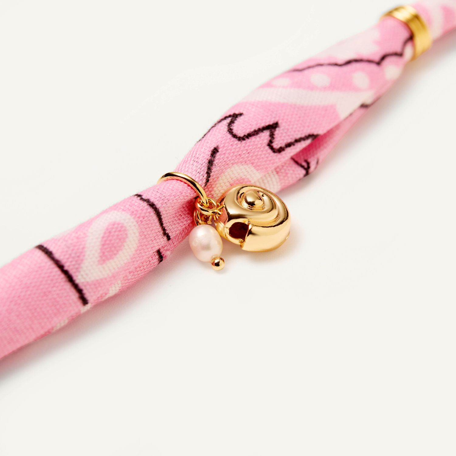 Браслет Bandana Bracelet - Pink