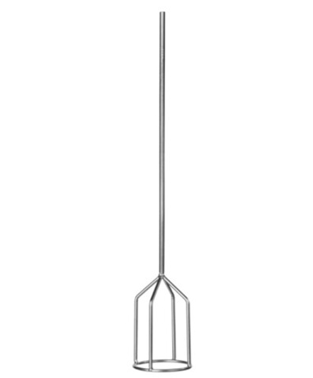 Миксер ЗУБР "ПРОФЕССИОНАЛ" для гипсовых смесей и наливных полов, шестигранный хвостовик, 80х530мм