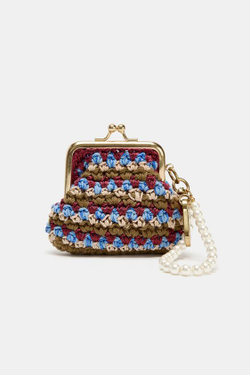 ZARA ПОДВЕСКА-КОШЕЛЕК, РАЗНОЦВЕТНЫЙ