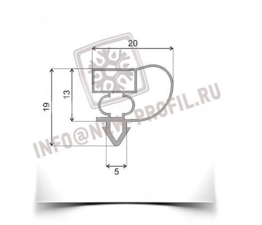 Уплотнитель для стола охлаждаемого EKSI ESPX-14D4 размер 645*430 мм (004 АНАЛОГ)