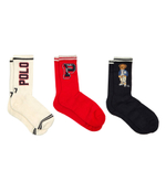 Носки 3 пары POLO RALPH LAUREN - темно-синий(455955253)