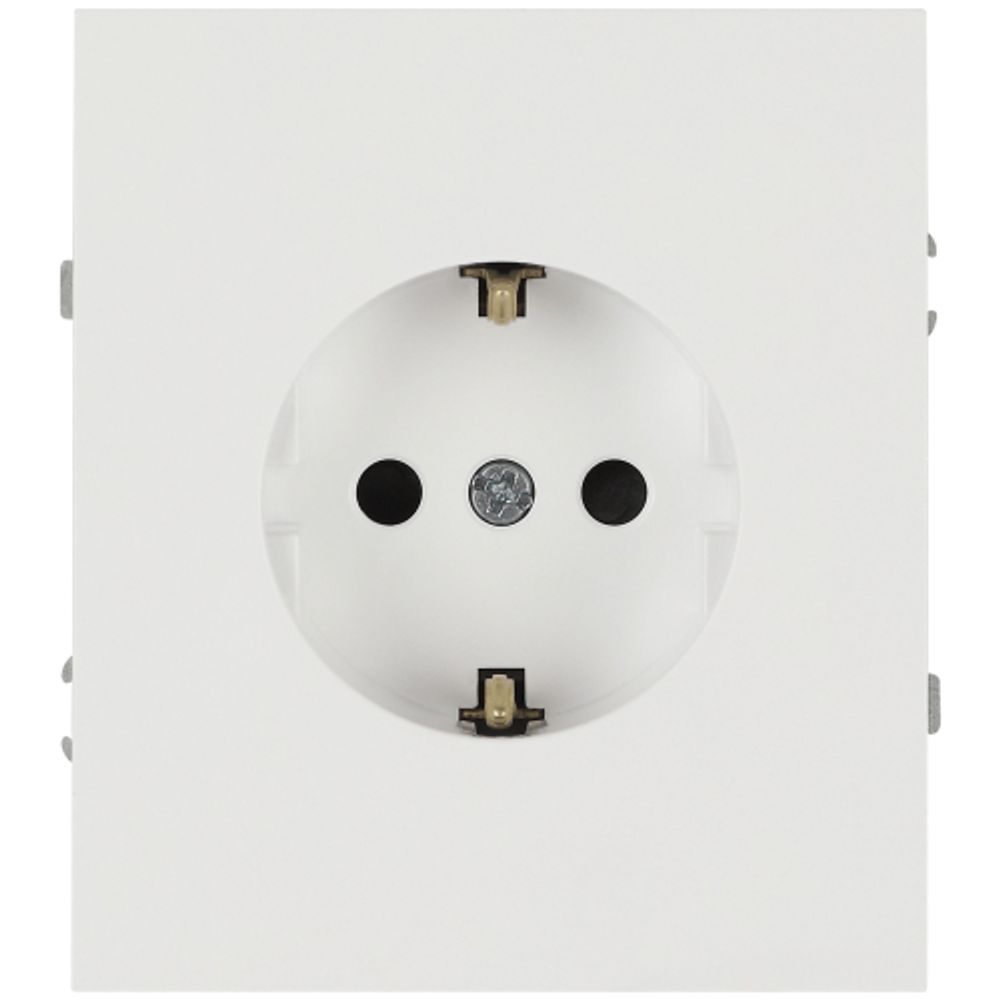 Розетка ЭРА Arktik 16-2101-01 с заземлением 2P+E Schuko 16А-250В белый | Эра Arktik
