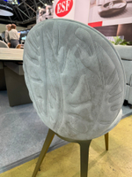 Стул CAVA GY8029 Astrid бежевый/нерж.сталь