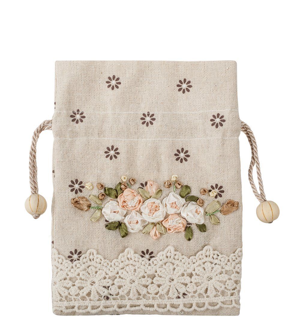 LK-30 Мешочек из льна «Оттенки осени»