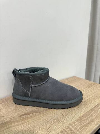 Угги из натуральной замши/шерсть