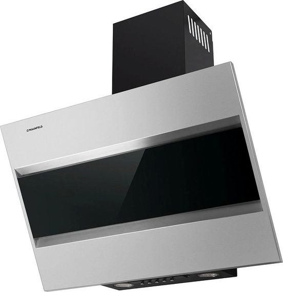 Вытяжка Maunfeld BRIDGE 60 нержавейка/черное стекло
