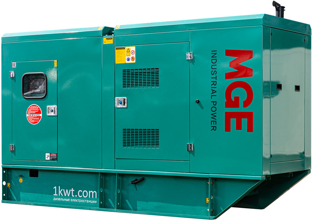 Дизельный генератор MGEp100CS в кожухе
