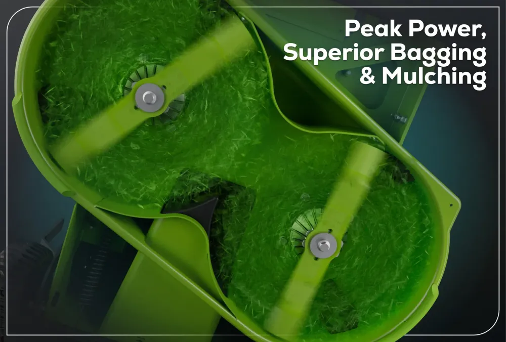 Cамоходная аккумуляторная газонокосилка Greenworks 82LM30S , 82v, 76 см, (2519207U3B), с 3хАКБ 5Ач и ЗУ для 2-х аккумуляторов