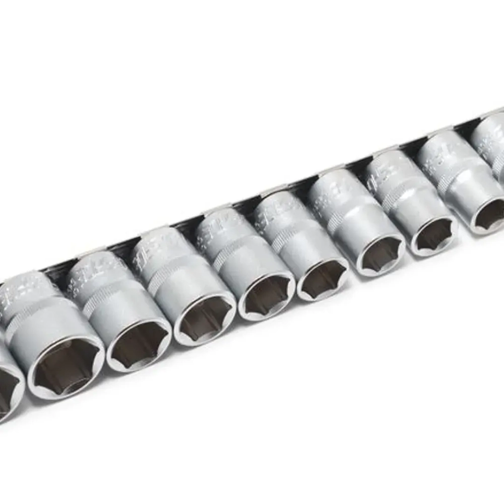 Набор головок 12пр. 1/2''6гр.(10-19,22,24мм), на планке Forsage F-4121-5