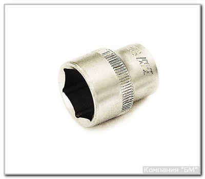 Головка торц  10мм 6-гр 3/8"DR CrV БМ