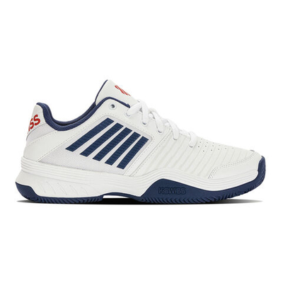 Мужские теннисные кроссовки K-Swiss Court Express Clay Court Shoe Men - White, Dark Blue