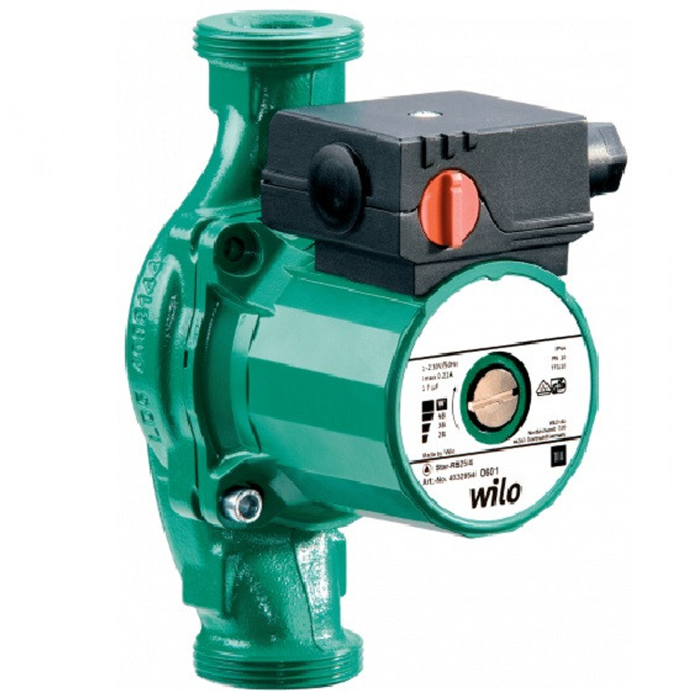 Насос циркуляционный с мокрым ротором Wilo Star-RS 25/6-130-RK PN10 1х230В/50Гц