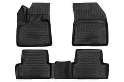 Коврики в салон для PEUGEOT 3008 2016-2023, SUV, 4 шт. (Повышенная устойчивость, повышенная износостойкость) FORMAT.3D3835210K
