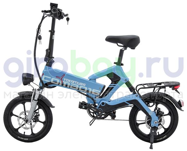 Электровелосипед Yokamura Combo 16 (48V/11Ah) - Miami Blue