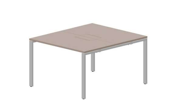 Составной стол Strike на 2 рабочих места 1180х1366х750мм (меламиновые аутлеты)