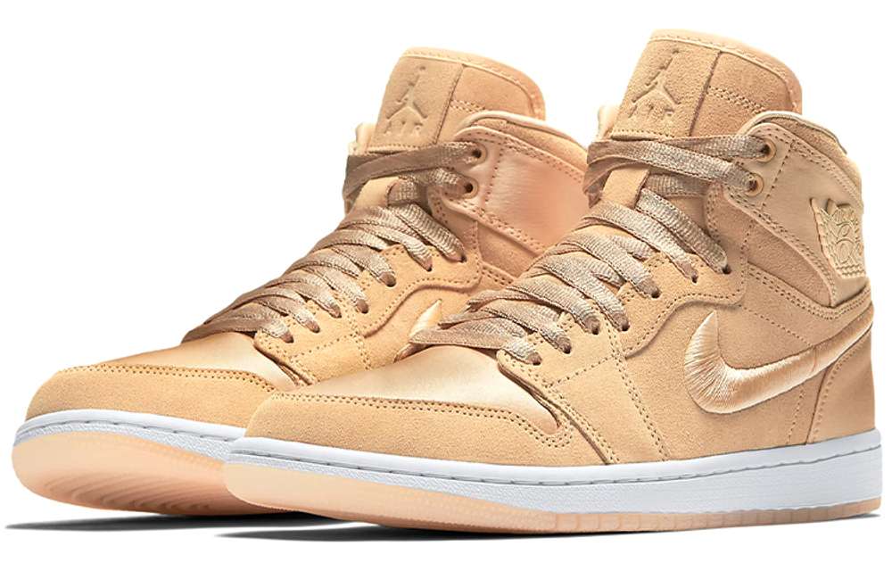 Кроссовки Jordan Air Jordan 1 Retro High Season Of Her Ice Peach (Женская размерная сетка)