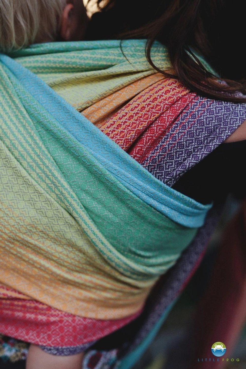 Слинг с кольцами «Льняная радуга»