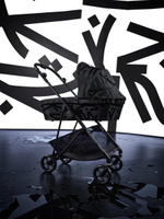 Коляска 2 в 1 Cybex Melio Street Real Black с дождевиком