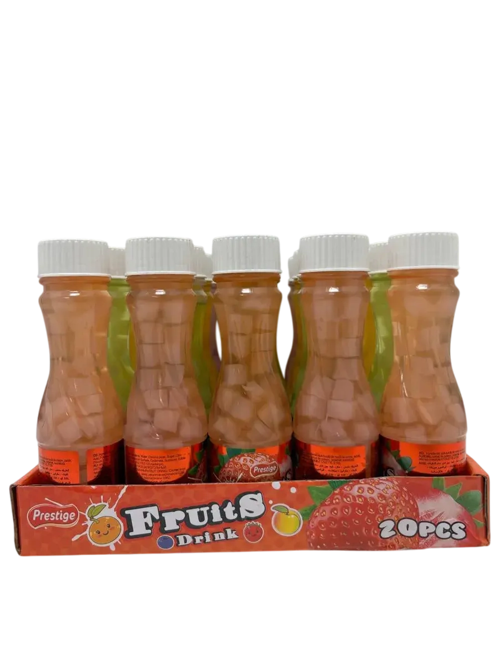 Жидкая конфета c желейными кусочками , 20шт по 100мл