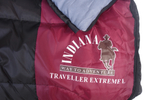 Спальный мешок INDIANA Traveller Extreme R/L-zip одеяло с подголовником, сиреневый/синий, размер: правый