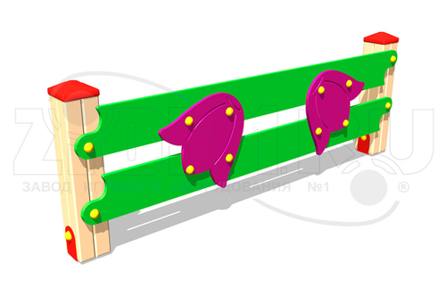 Ограждение детской площадки «Колокольчик»