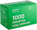 Пакет ПВД с замком Zip Lock Optiline, 150х200 мм, 100 штук в упаковке