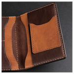 Кожаная обложка на паспорт «Медведь»