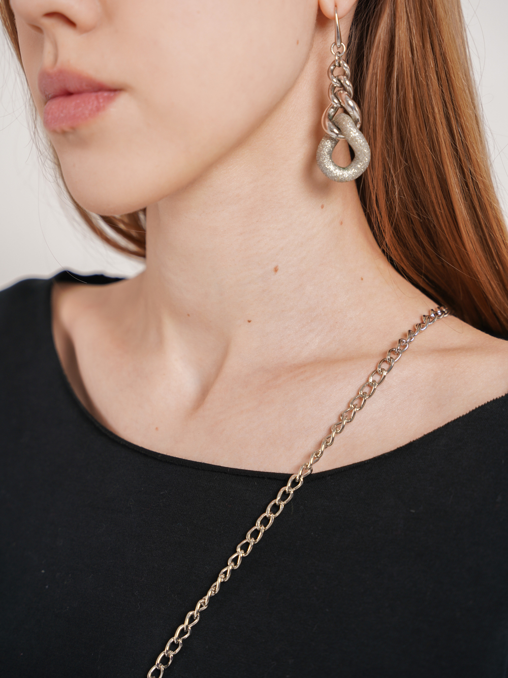 Лонгслив Базовый Черный