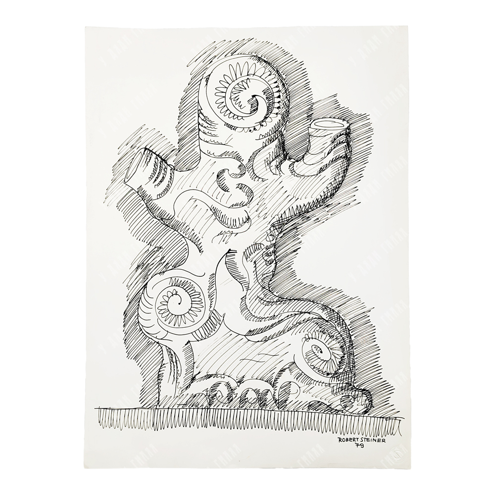 Штайнер Роберт (Robert Steiner). Графическая серия Экос. 1979 г.