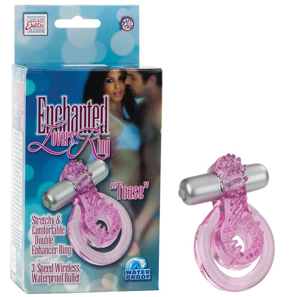 Эрекционное кольцо Lovers Ring (Цвет: розовый)