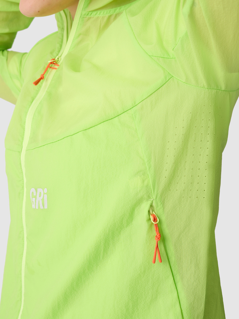 Куртка женская ветрозащитная GRI Ультра яблочная