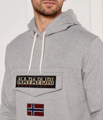 Худи Burgee Napapijri - серый(NP0A4I9B)