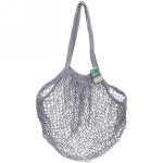 Сумка - шоппер авоська «ТРЕНДИ», цвет серый, 37*62см (лейбл Селфи)
