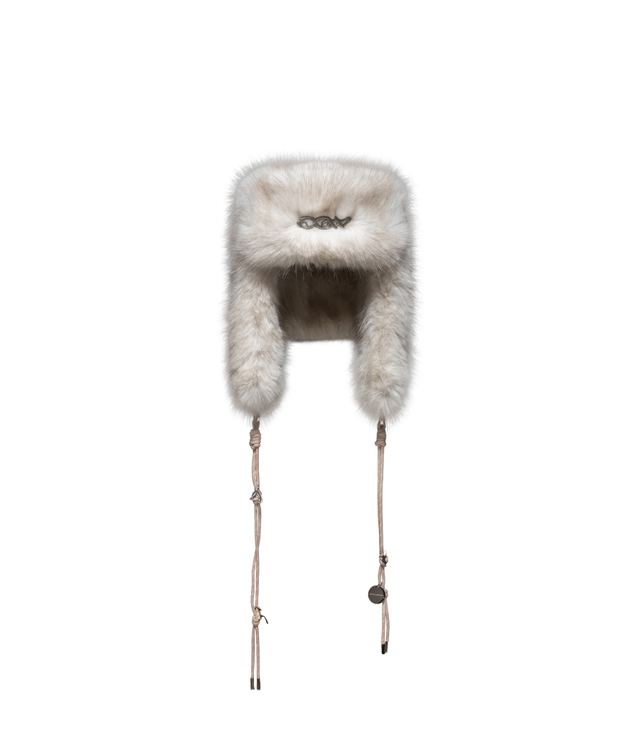 USHANKA (WHITE)