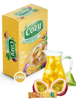 Растворимый вьетнамский чай со вкусом маракуйи 240 г