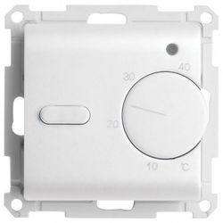 Терморегулятор электромеханический для теплого пола без рамки Stekker Катрин 49740