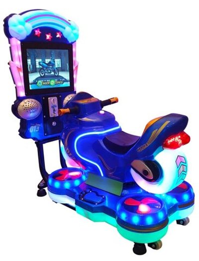 Автомат с видеоигрой «Мотобайк»