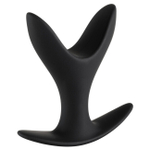 Раскрывающаяся анальная пробка для ношения Small Petals Anal Extender (малая) (Цвет: черный)