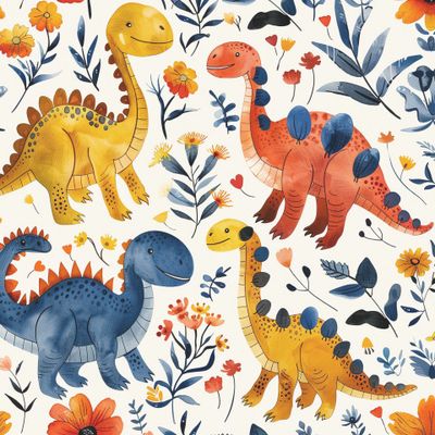 Семья динозавров