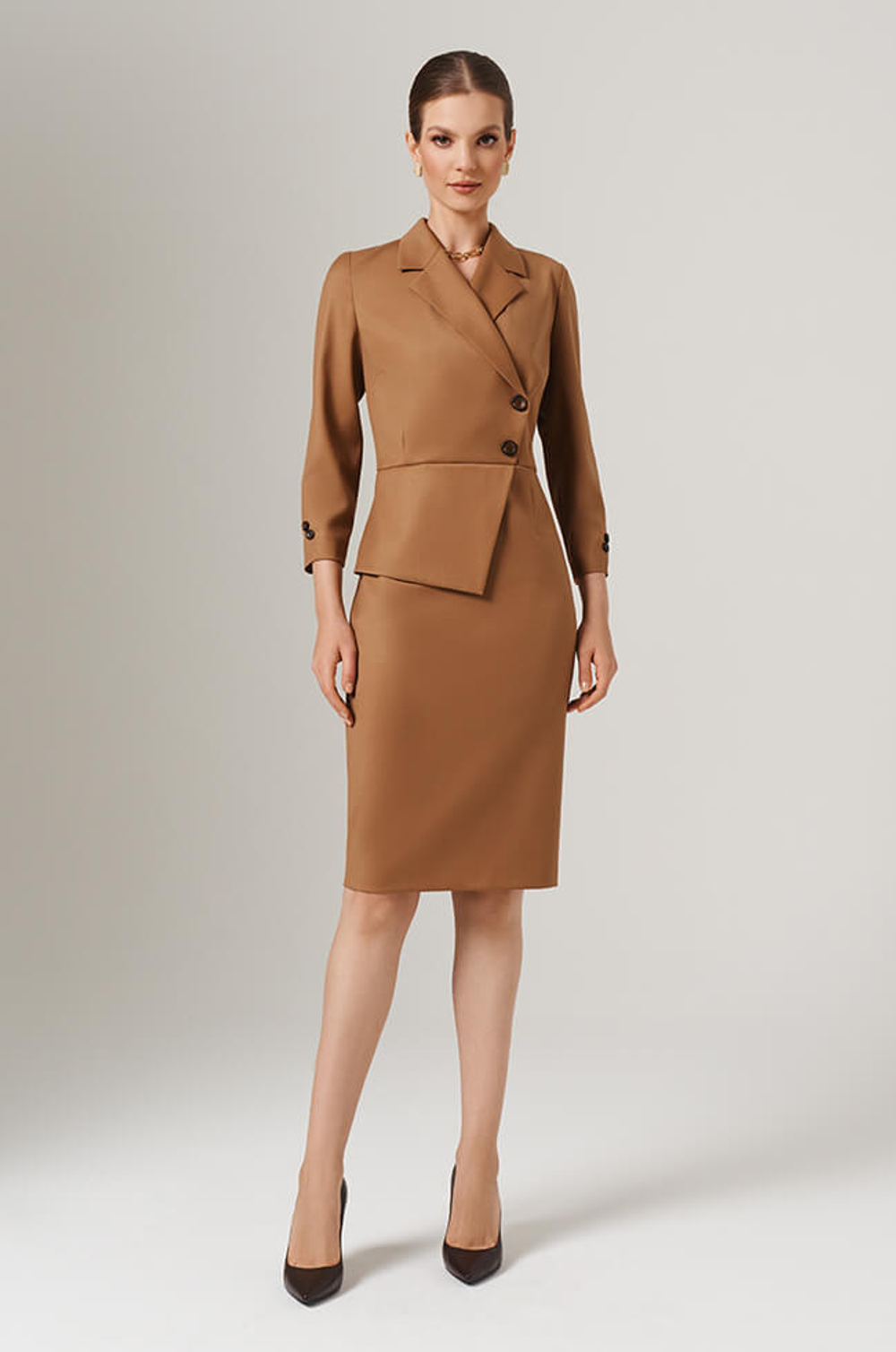 51640 Платье женское (бежевый)